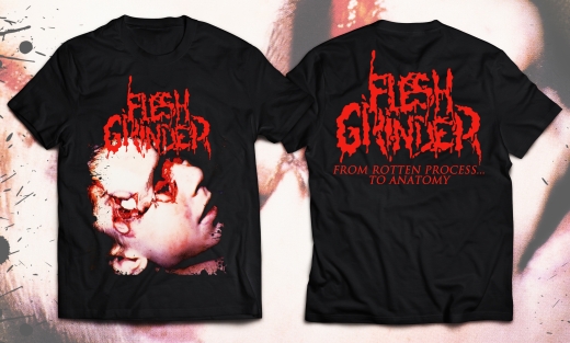 FLESH GRINDER - From Rotten Process...(L) TS