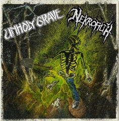 NEKROFILTH/UNHOLY GRAVE - Split 6 EP